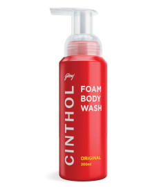 Cinthol Original Foam Body Wash 200 ml (Pack of 2)