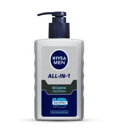NIVEA MEN All in 1 Oil Control Face Wash 150ml - free shipping