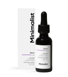 Minimalist Anti-Aging Night Serum with 0.3% Retinol & Q10 - 30 ml