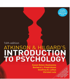 Atkinson & Hilgard s Introduction to Psychology [Paperback]