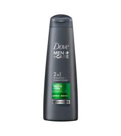 Dove Men+Care Fresh & Clean 2in1 Shampoo+Conditioner, 340 ml - free shipping